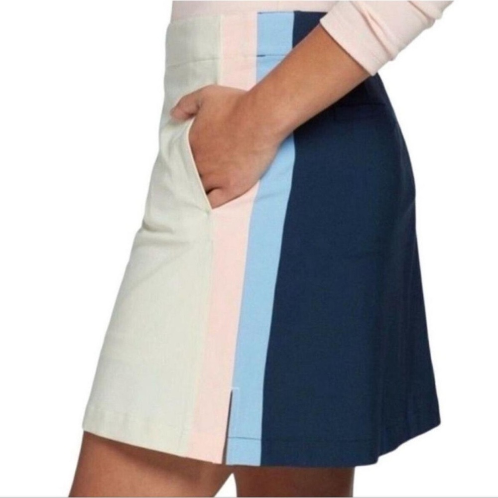 Lady Hagen Colorblock A-Line Golf Skirt